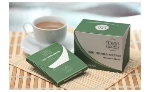 Organic Herbs Coffee - DR's Secret - 100% Organic Food Supplement for Men -  8 Sachets of 15 g
