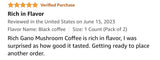 2 Boxes Rich Gano Black Coffee with 100% Certified Ganoderma Extract