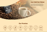 PureCafé Latte Instant Premium Latte Coffee With Cordyceps