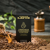 PureCafé Latte Instant Premium Latte Coffee With Cordyceps