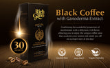 7 Boxes RICH GANO Cafe Noir BLACK COFFEE - with 100% Ganoderma Extract